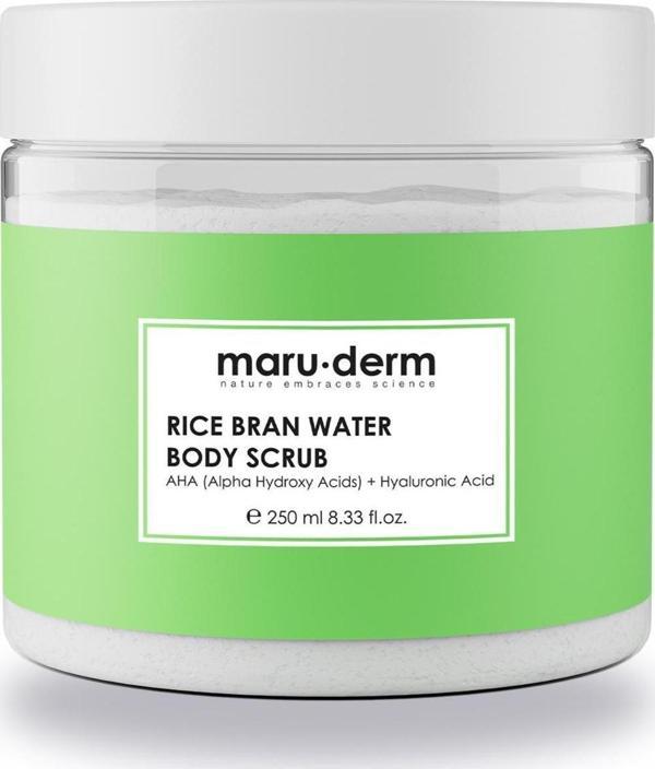 Maru.Derm Body Scrub | Pirinç Suyu Vücut Peelingi | AHA + Hyaluronik Asit 250 ML - Image 1