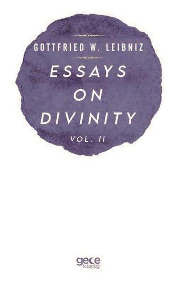 Essasys on Divinity Vol  - 2 - Gece Kitaplığı - Image 1