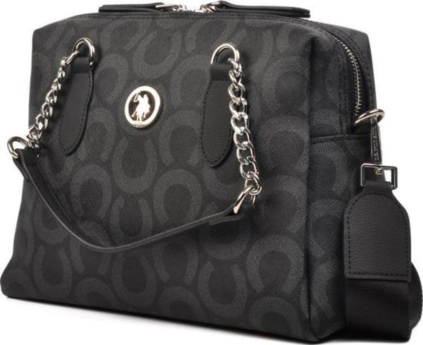 U.S. Polo Assn. Us24203 Siyah Kadın Omuz Çantası - Image 1