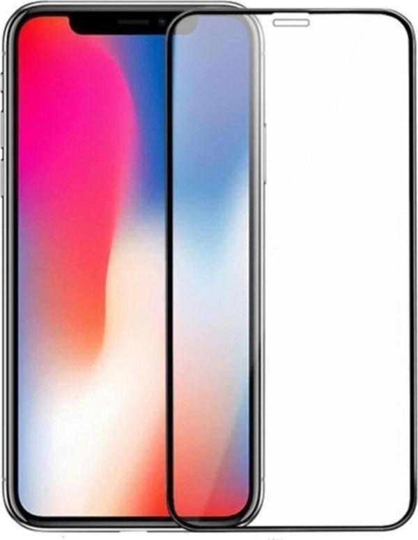 Iphone Uyumlu X Tam Kaplayan Kırılmaz Cam Koruyucu 5d 9d Siyah - Image 1