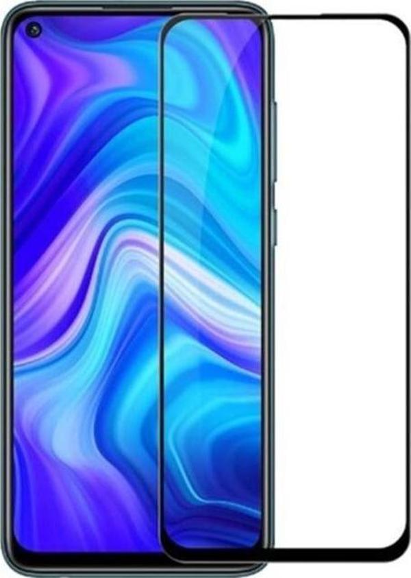 Xiaomi Uyumlu Redmi Note 9Tam Kaplayan Kırılmaz Cam Koruyucu 5d 9d Siyah - Image 1