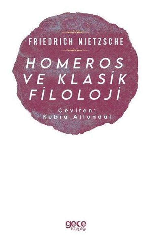 Homeros ve Klasik Filoloji - Gece Kitaplığı - Image 1