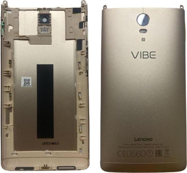 Lenovo Vibe P1 P1a42 Kasa Kapak Gold Servis - Image 1