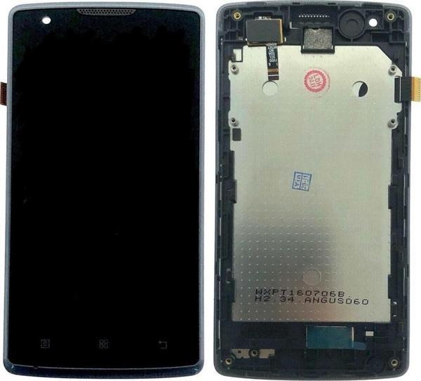 Lenovo A1000 Lcd Çıtalı Ekran Full Siyah - Image 1