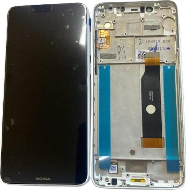 Nokia 5.1 Plus Full Çıtalı Ekran Servis Ta1108 Beyaz - Image 1