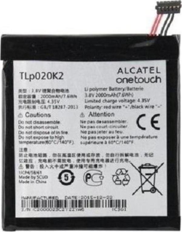 Alcatel One Touch İdol 3 - 4.7 Pil Batarya TLp020K2 ve Tamir seti - Image 1