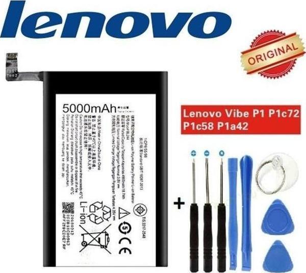 Lenovo Vibe P1 Batarya Pil Tamir Seti BL244 Servis Çıkması - Image 1
