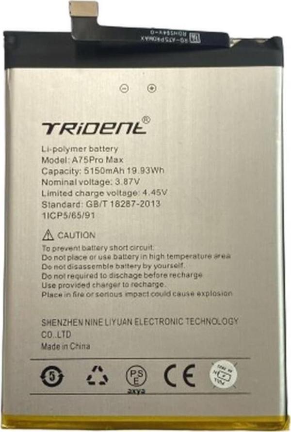 Trident A75 Pr0 Max Pil Batarya 5150 Mah - Image 1