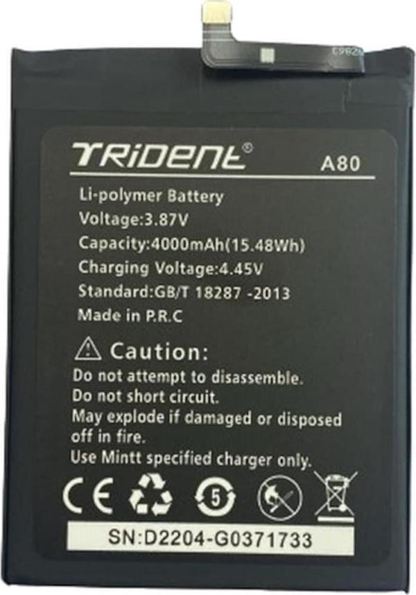 Trident A80 Pil Batarya 4000 Mah - Image 1