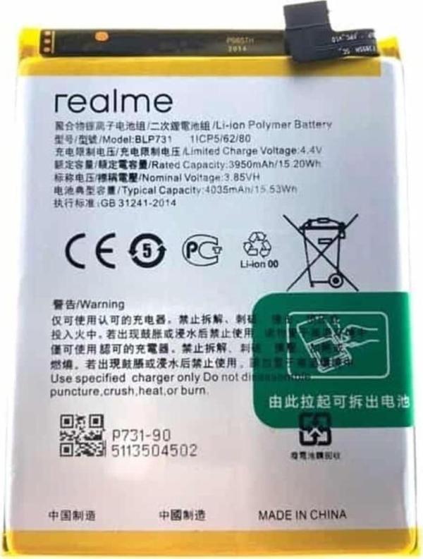 Realme 6 Pro Pil Batarya Blp731 - Image 1