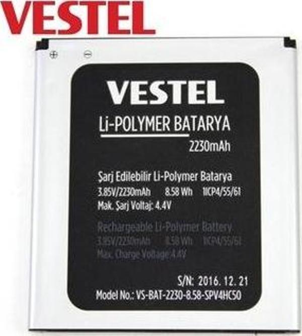 Vestel Venüs 5000 Pil Batarya 2230 mAh İthal - Image 1