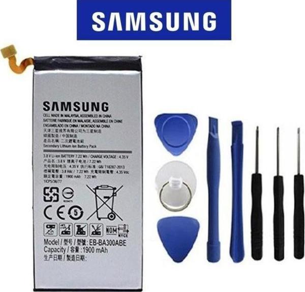 Samsung A3 A300 Pil Batarya EB-BA300ABE ve Tamir Seti - Image 1