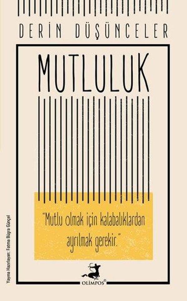 Derin Düşünceler - Mutluluk - Olimpos Yayınları - Image 1