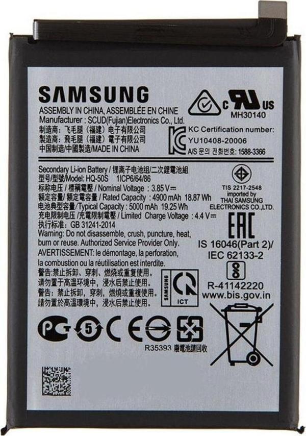 Samsung Galaxy Uyumlu A03s Hq-50s Batarya Pil - Image 1