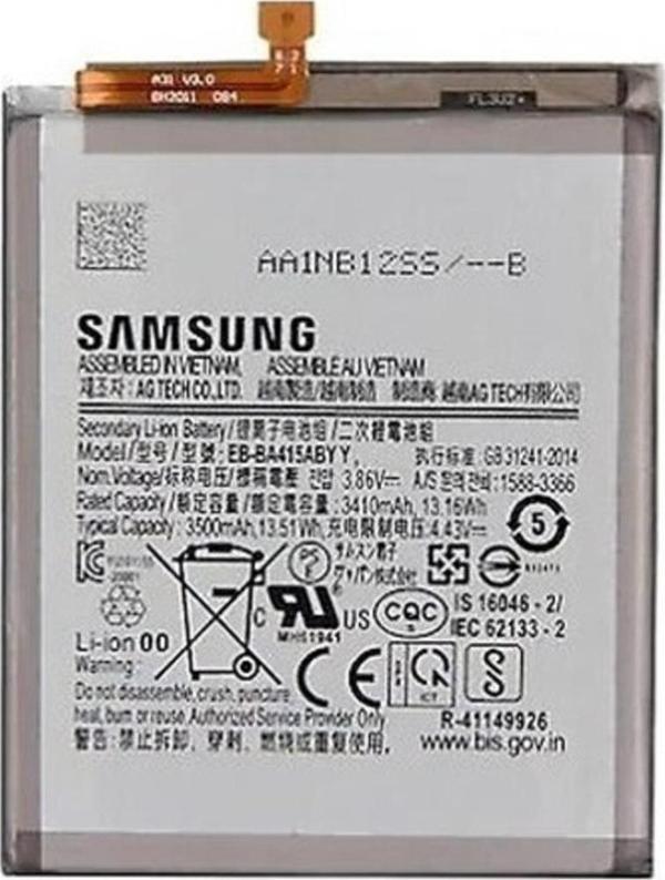 Samsung Uyumlu A41 A415 Pil Batarya Eb-ba415aby - Image 1