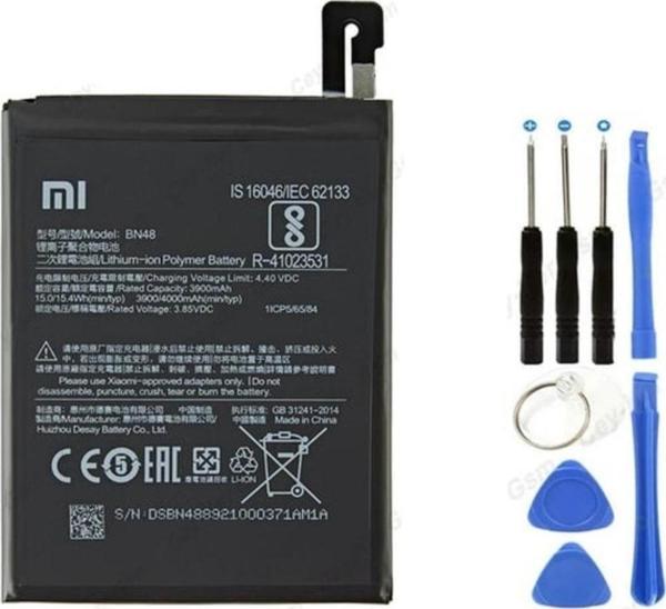 Xiaomi Redmi Note 6 Pro Batarya Pil Ve Tamir Seti Bn48 - Image 1
