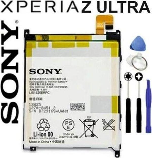 Sony Xperia Z Ultra Pil Batarya XL39h LIS1520ERPC ve Tamir Seti - Image 1