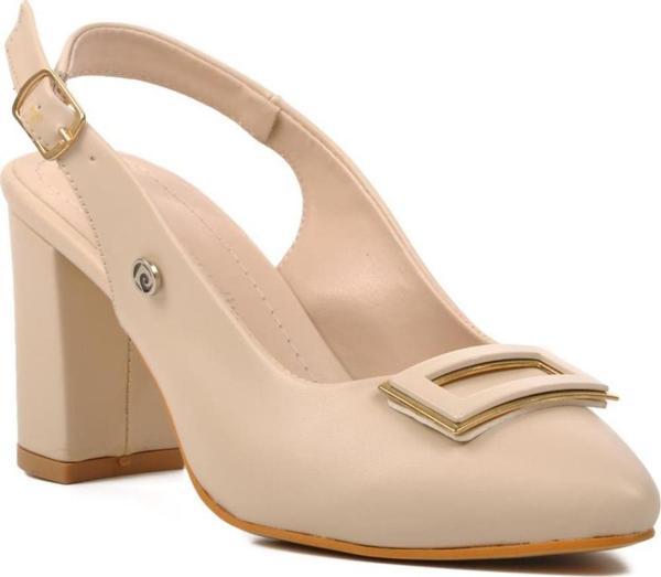 Pierre Cardin PC-53113 Krem Kadın Topuklu Ayakkabı - Image 1