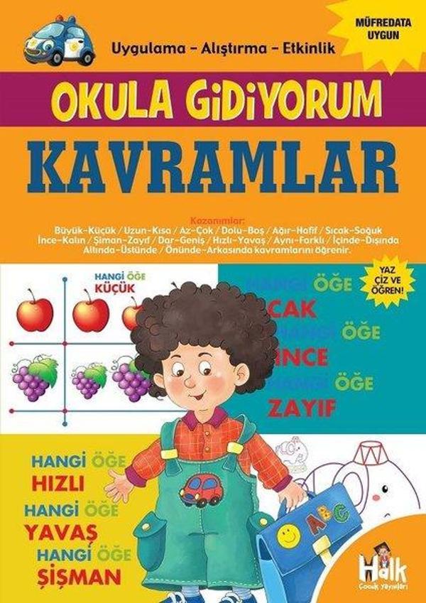 Kavramlar - Okula Gidiyorum - Halk Kitabevi Yayınevi - Image 1