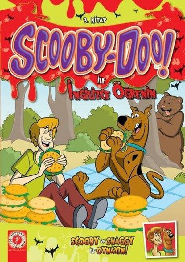 Scooby-Doo! İle İngilizce Öğrenin 3.Kitap - Scooby ve Shaggy ile Oynayın - Artemis Çocuk - Image 1