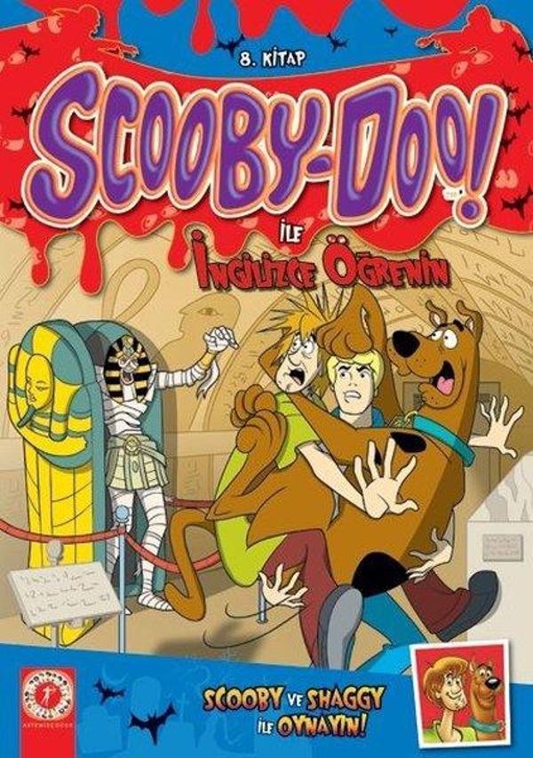 Scooby-Doo! İle İngilizce Öğrenin 8.Kitap  -Scooby ve Shaggy ile Oynayın - Artemis Çocuk - Image 1