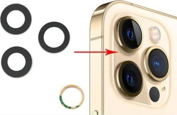 İphone 12 Pro Uyumlu Kamera Lens Camı - Image 1