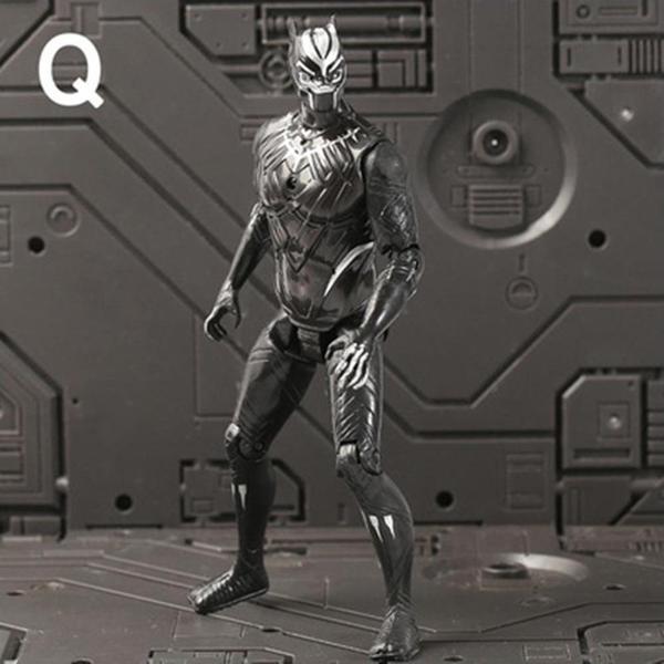 2019 Infiniti War Union Legend, Işıklı Avengers Black Panther 17cm - Image 1