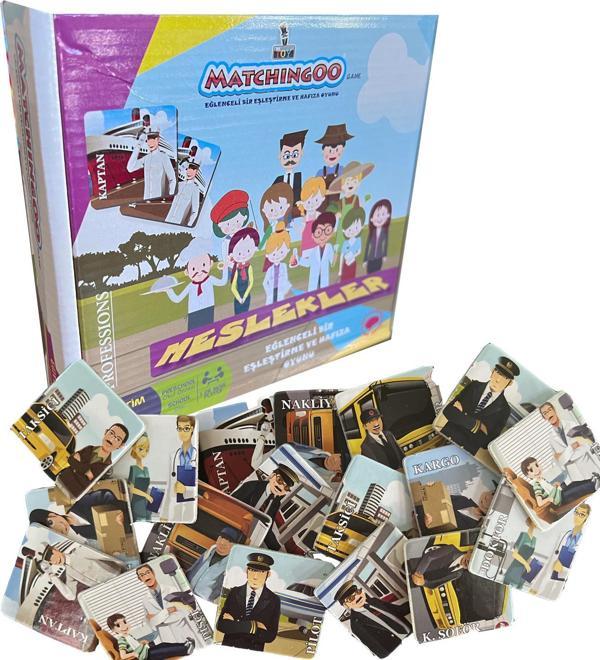 Matchingoo Eşleştirme Ve Hafıza Kartları : Meslekler - Image 1