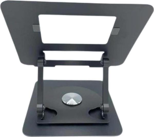 Axya Notebook Macbook Uyumlu Standı 360 Derece Metal Çok Fonsiyonlu - Füme - Image 1