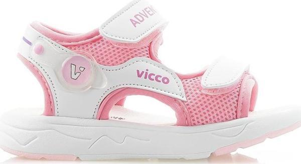 VİCCO MOCHA KIZ ÇOCUK ANATOMİK HAFİF TABAN GÜNLÜK SANDALET (19-25)  24Y 321.210 BK - Image 1