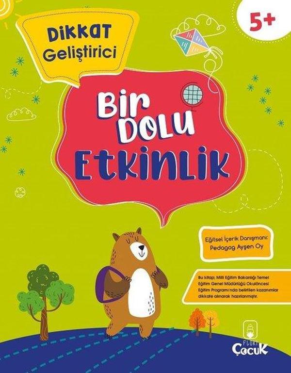 Dikkat Geliştirici - Bir Dolu Etkinlik - 5+ Yaş - Floki Çocuk - Image 1