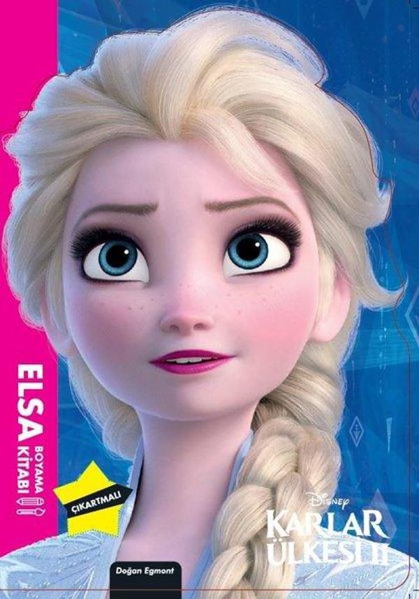 Disney Karlar Ülkesi 2 - Elsa Maskeli Boyama Kitabı - Doğan ve Egmont Yayıncılık - Image 1