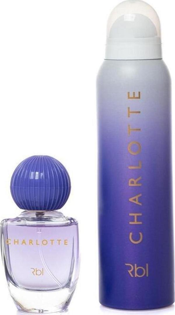 Rebul Women Charlotte Parfüm 50 ml + Deodorant 150 ml - Image 1