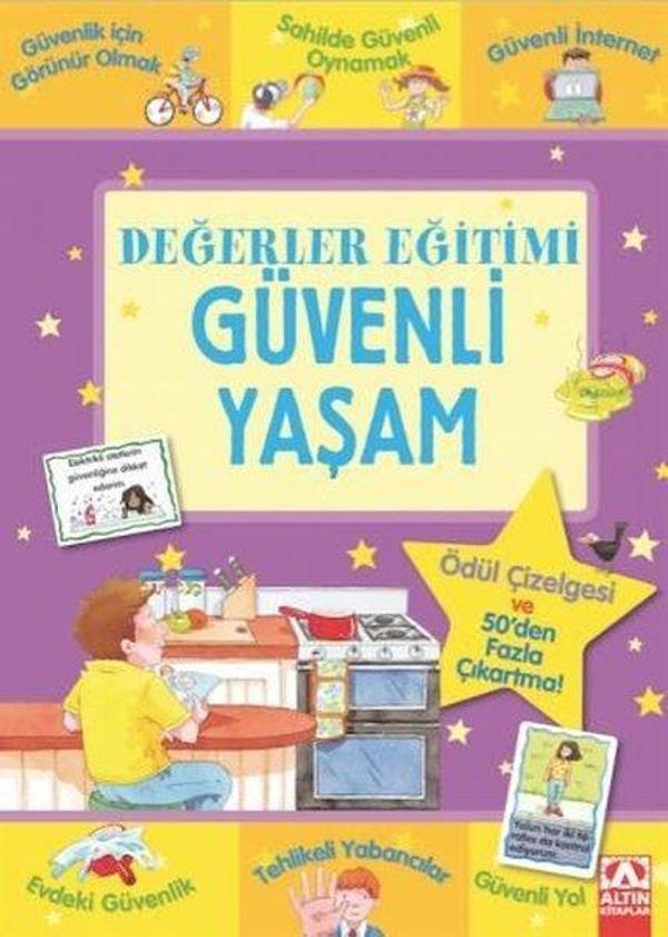 Değerler Eğitimi - Güvenli Yaşam - Altın Kitaplar - Image 1
