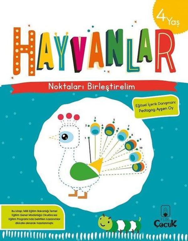 Noktaları Birleştirelim - Hayvanlar - 4 Yaş - Floki Çocuk - Image 1