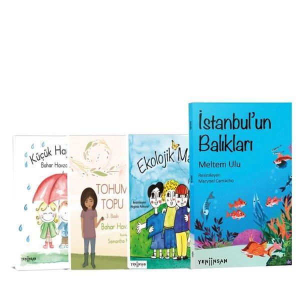 Çocuklar İçin Ekoloji Seti - 4 Kitap Takım - Yeni İnsan Yayınevi - Image 1