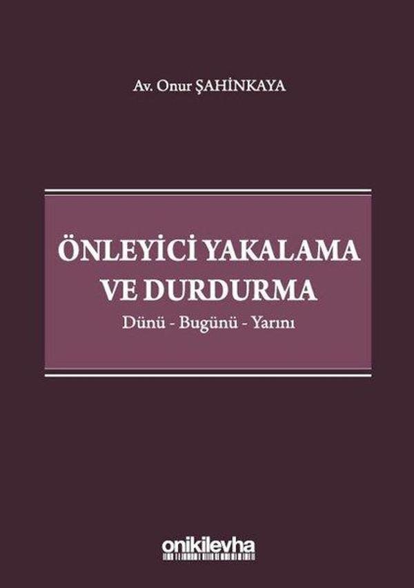 Önleyici Yakalama ve Durdurma - On İki Levha Yayıncılık - Image 1