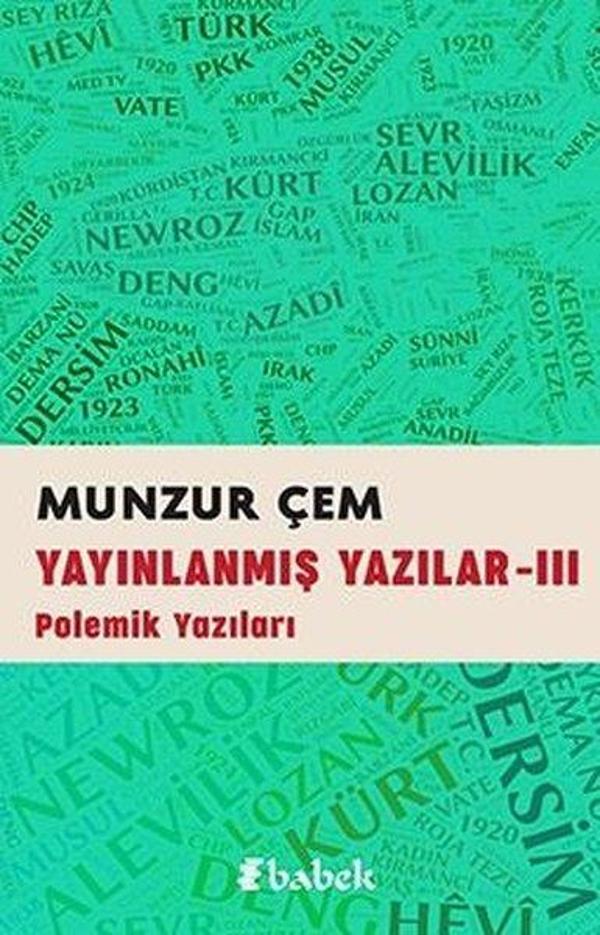 Yayınlanmış Yazılar - 3 Polemik Yazıları - Babek Yayınları - Image 1