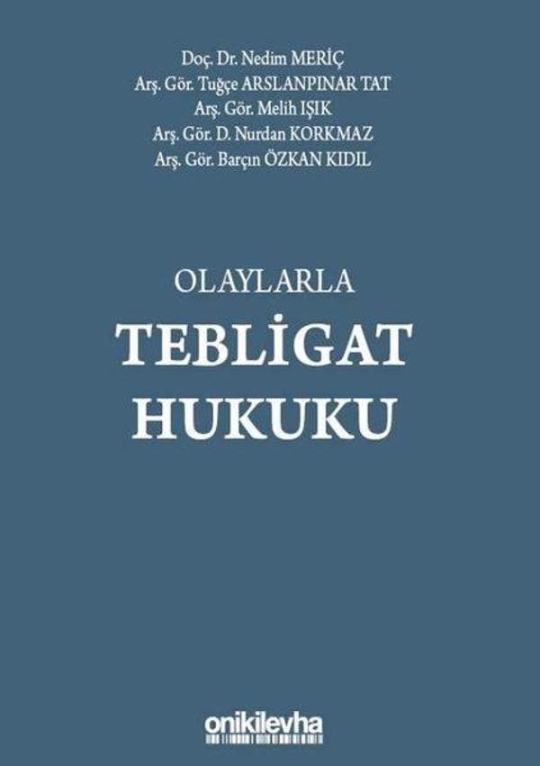 Olaylarla Tebligat Hukuku - On İki Levha Yayıncılık - Image 1