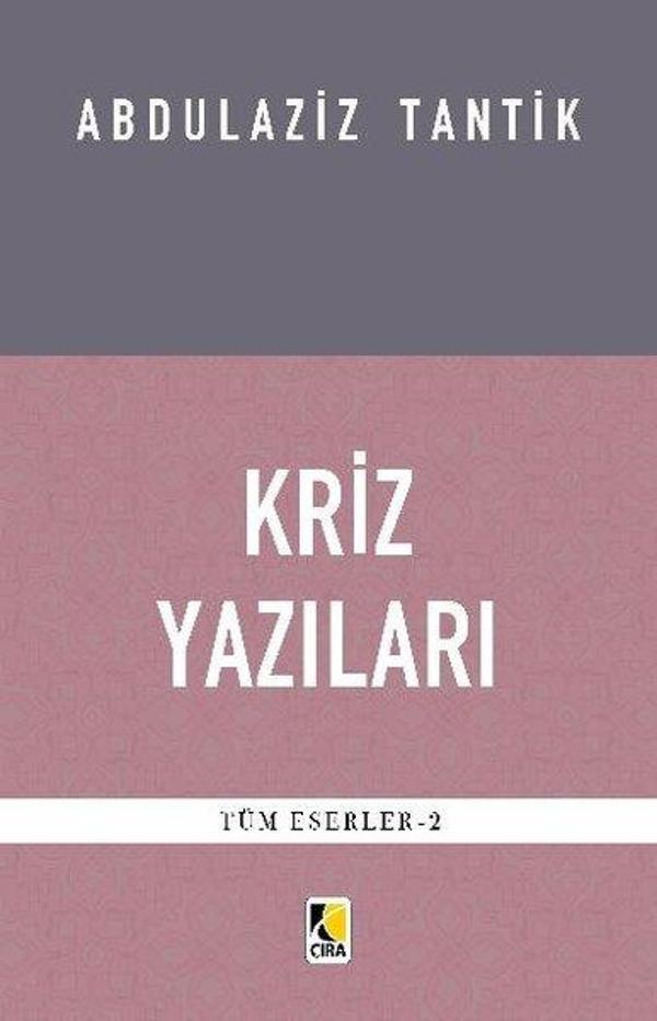 Kriz Yazıları - Çıra Yayınları - Image 1