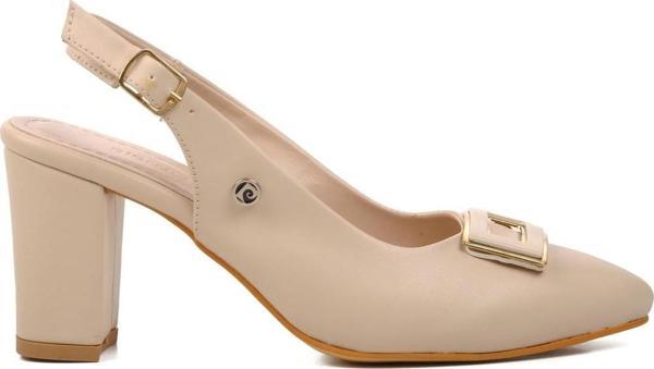 Pierre Cardin PC-53113 Krem Kadın Topuklu Ayakkabı - Image 1