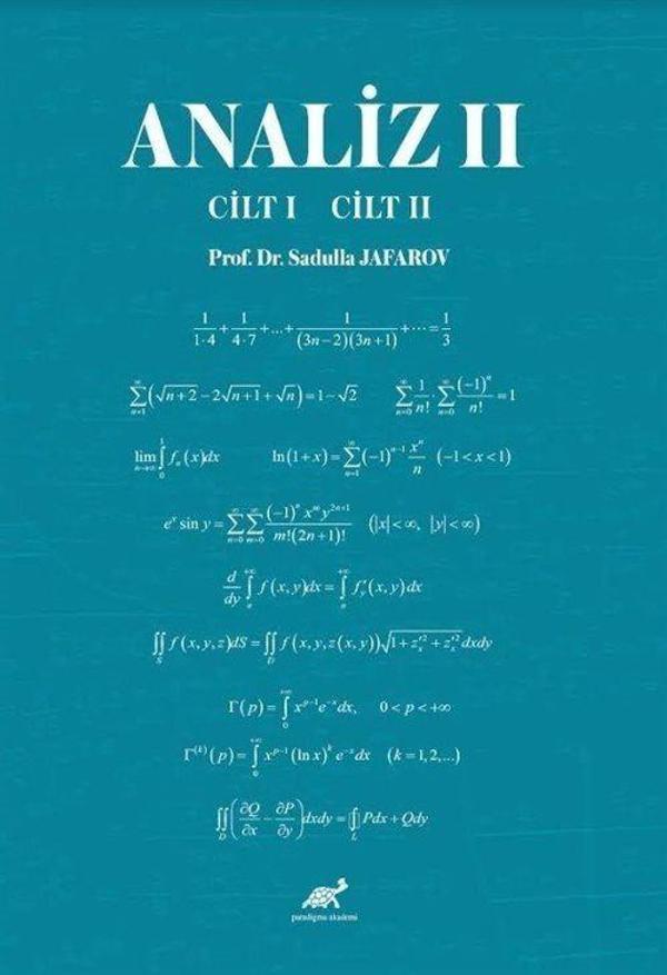 Analiz II (Cilt I Cilt II) - Paradigma Akademi Yayınları - Image 1