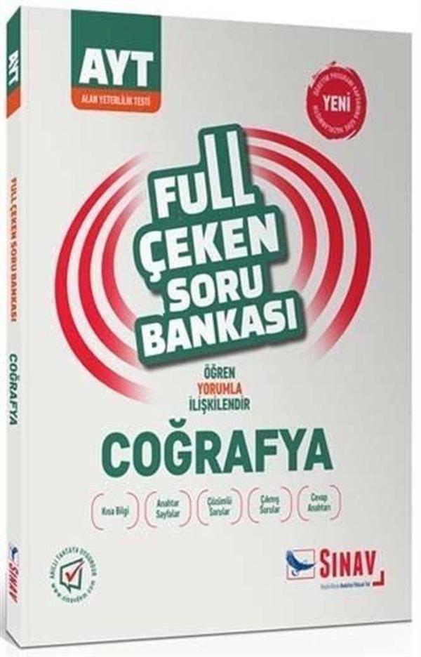 AYT Full Çeken Soru Bankası Coğrafya - Sınav Dergisi Yayınları - Image 1