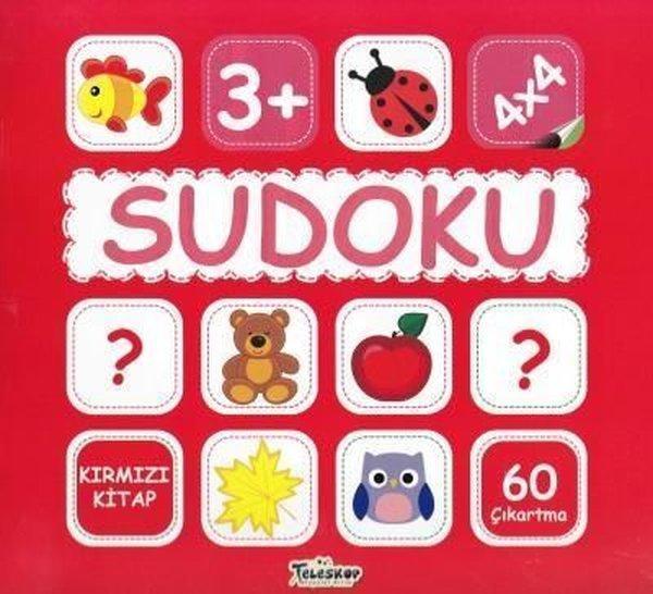 Sudoku 4x4 - Kırmızı Kitap - Teleskop Popüler Bilim - Image 1