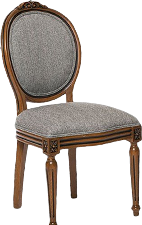 Sandalye 13580 MADALYON Kayın RETRO ayak ceviz Natüre Kuml Örgü Kumaş El yapı - Image 1