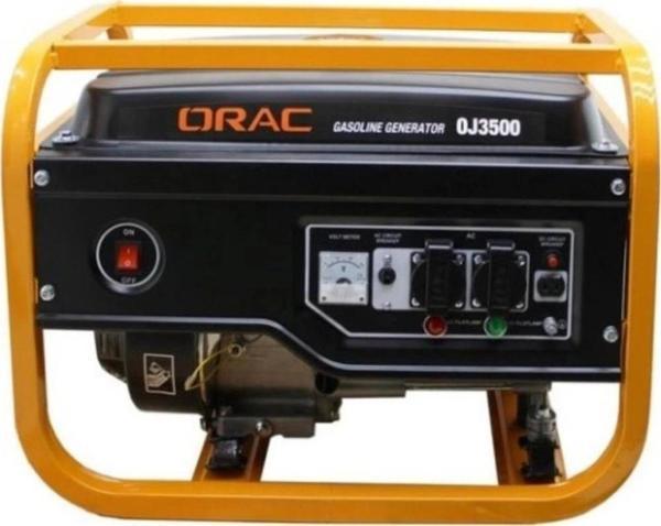 Orac OJ3500E Benzinli Jeneratör 2.8 KW Marşlı 7 HP - Image 1