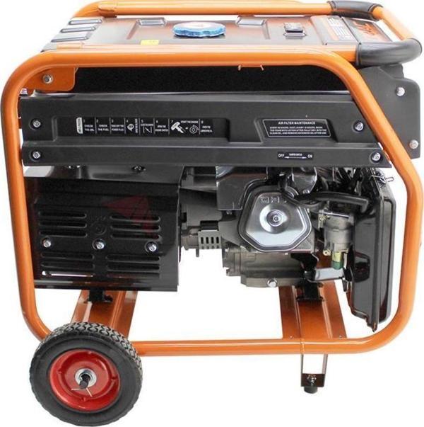 Orac OJ8000 Benzinli Jeneratör 6.5 KW Marşlı 15 HP - Image 1