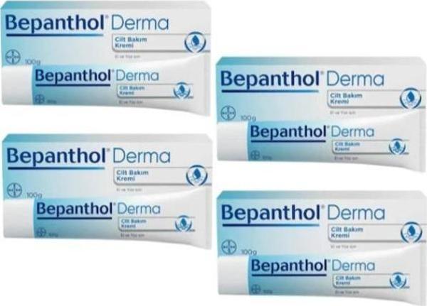 Bepanthol Cilt Bakım Kremi 100 Gr 4 Adet - Image 1