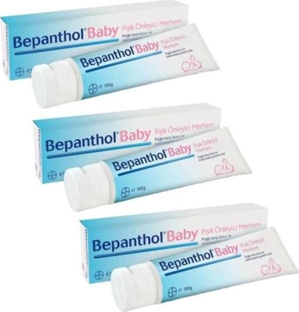 Bepanthol Baby 100 gr 3'lü Pişik Kremi - Image 1