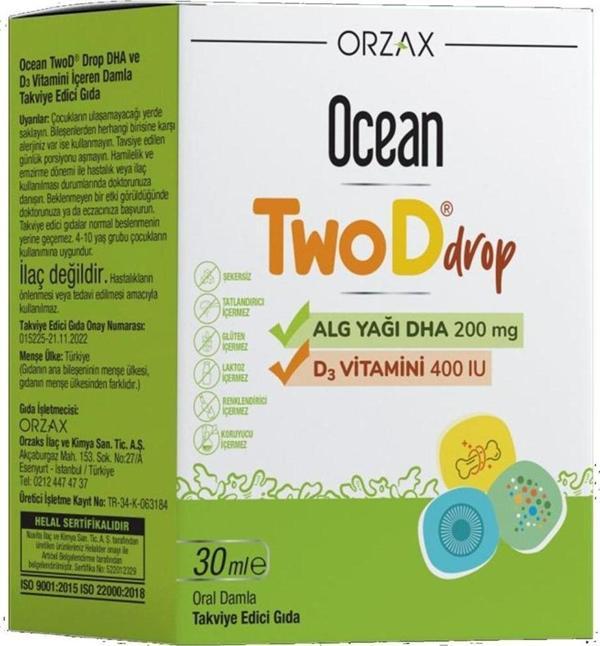Ocean Twod Drop Damla 30 ml - Image 1